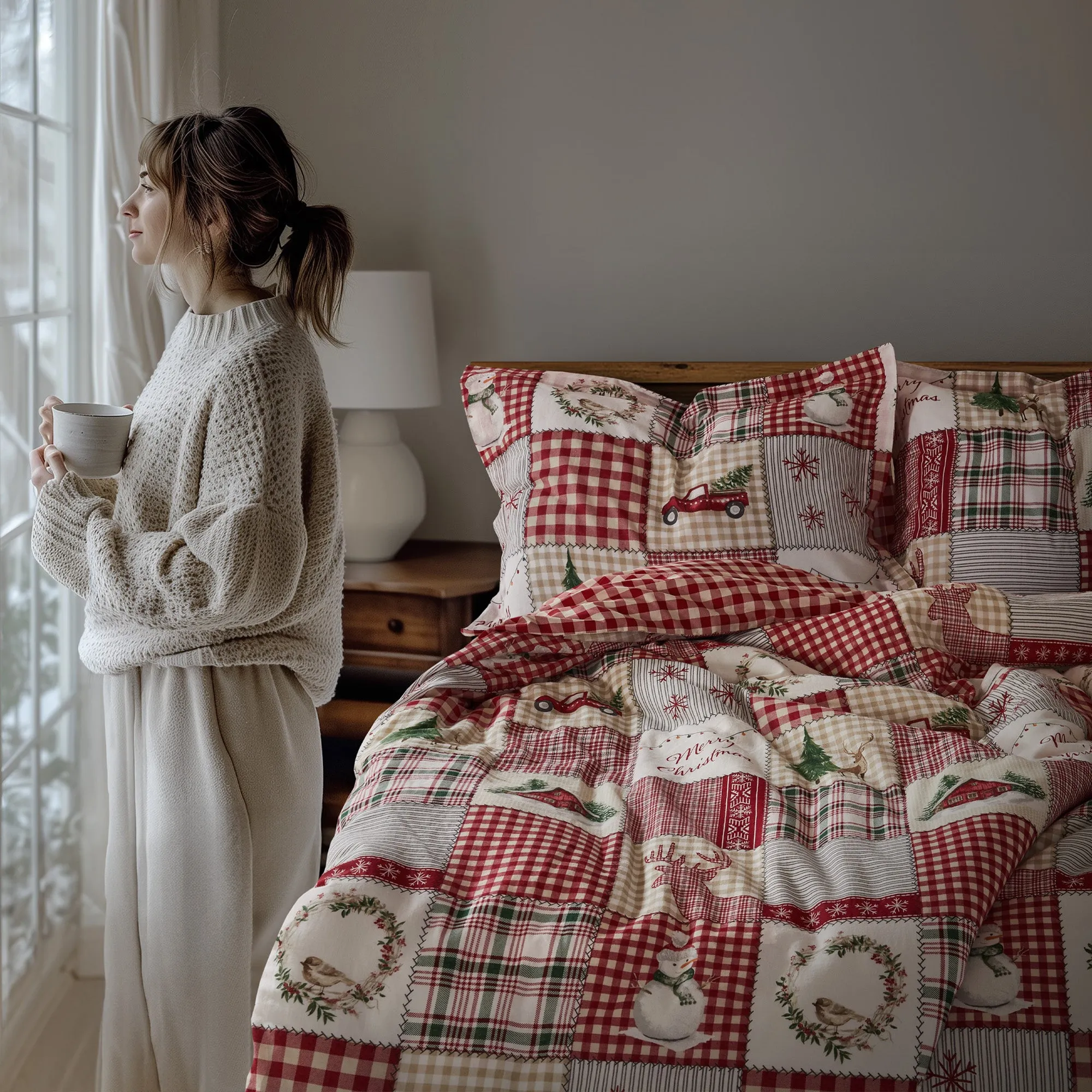 Home For Christmas Duvet/Comforter Set