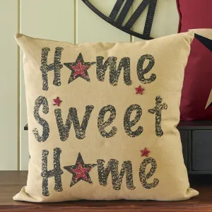 Home Sweet Hme Print Plw Cover - 20"Set of 2 Park Designs