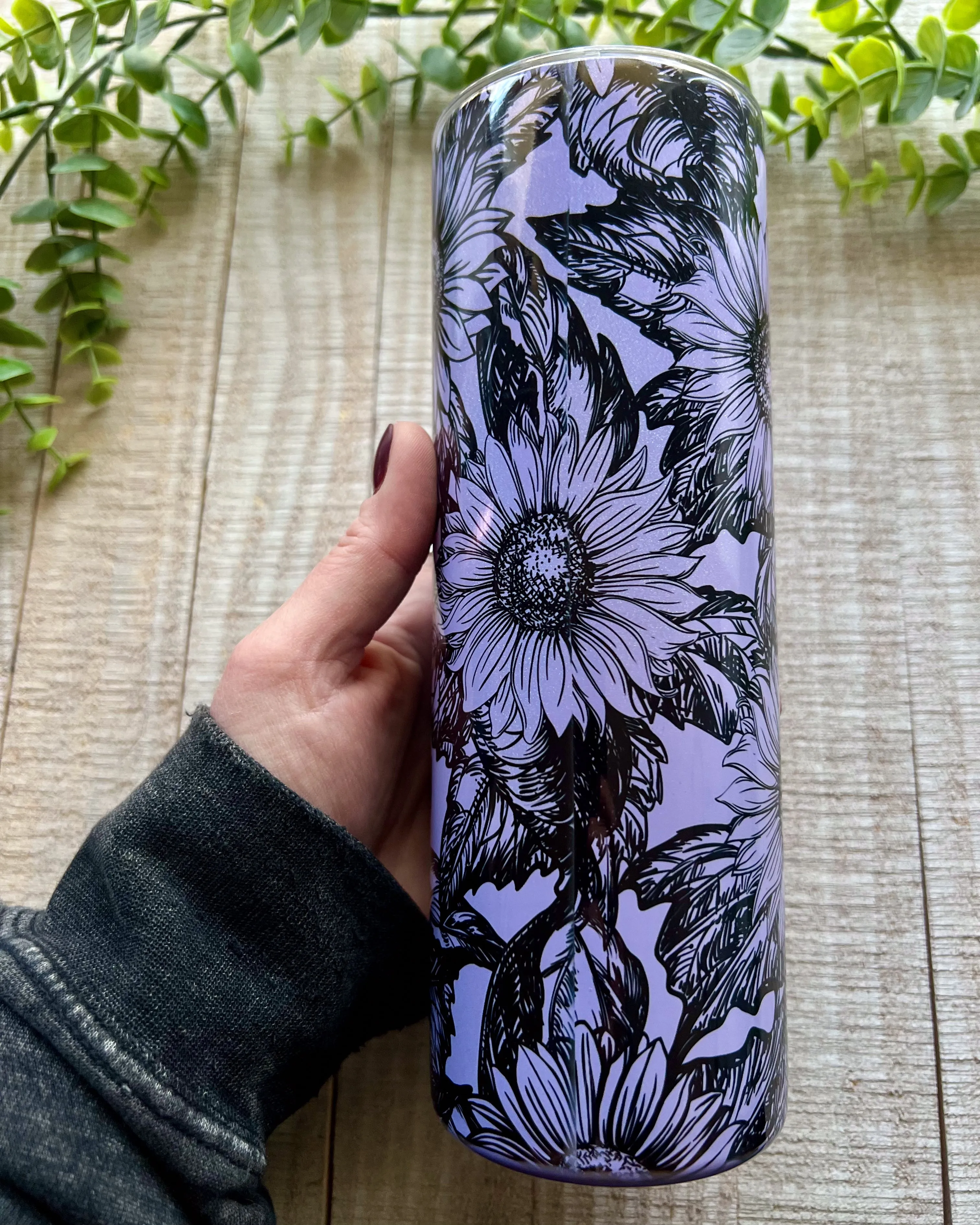 I believe in holding grudges I'll heal in hell | 20oz shimmer slim tumbler