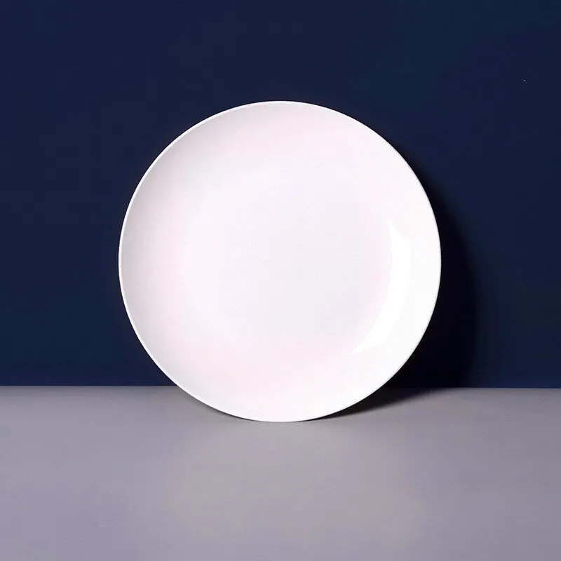 Imitation Porcelain Round Plastic Plate
