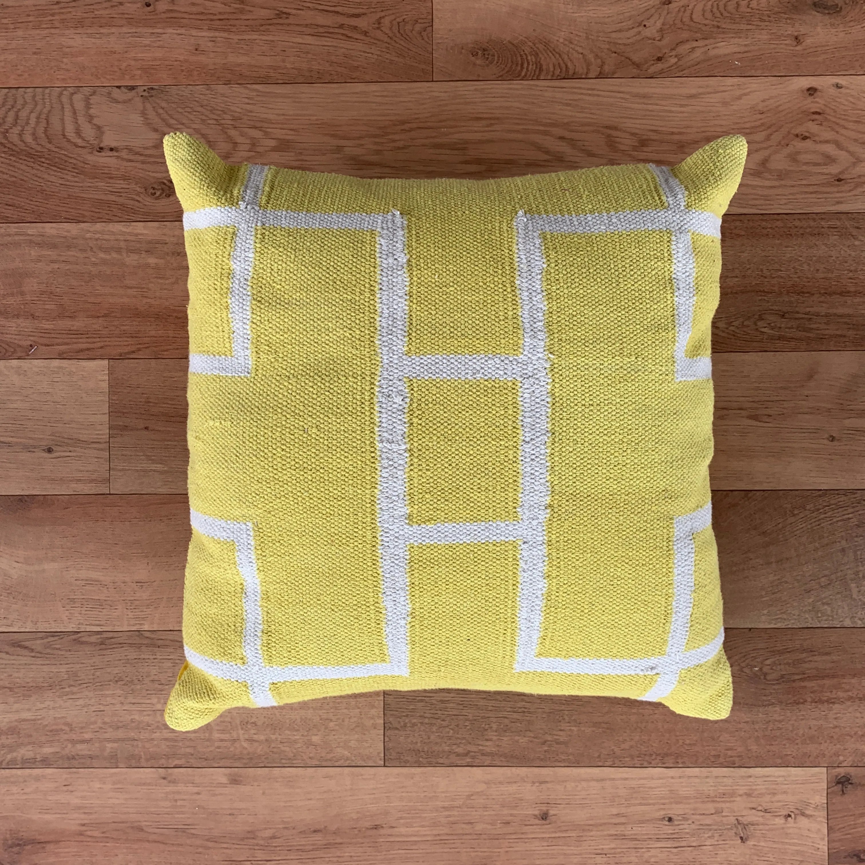 Indian Handmade Vintage Kantha Cotton Cushion Cover 50cm -118