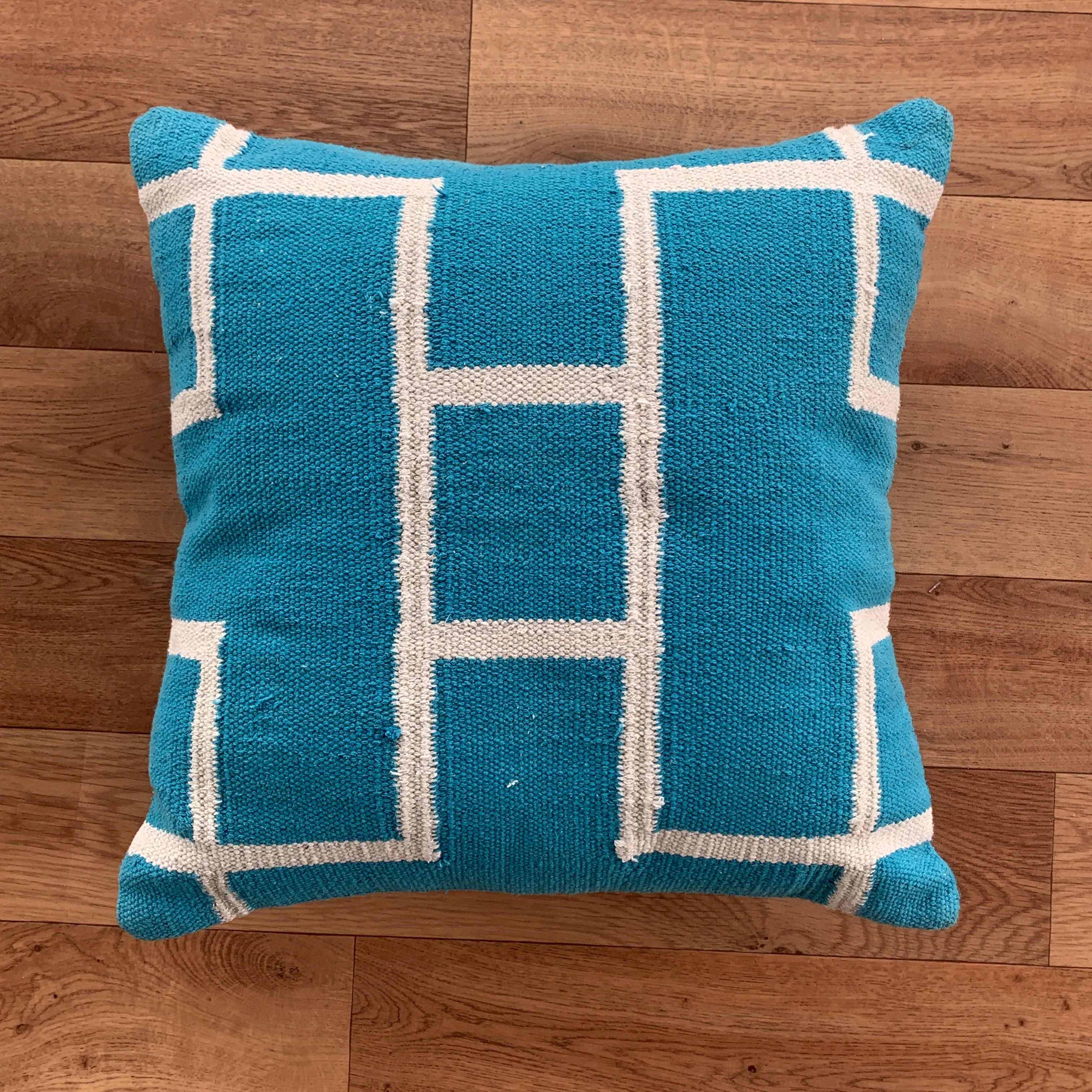 Indian Handmade Vintage Kantha Cotton Cushion Cover 50cm -121