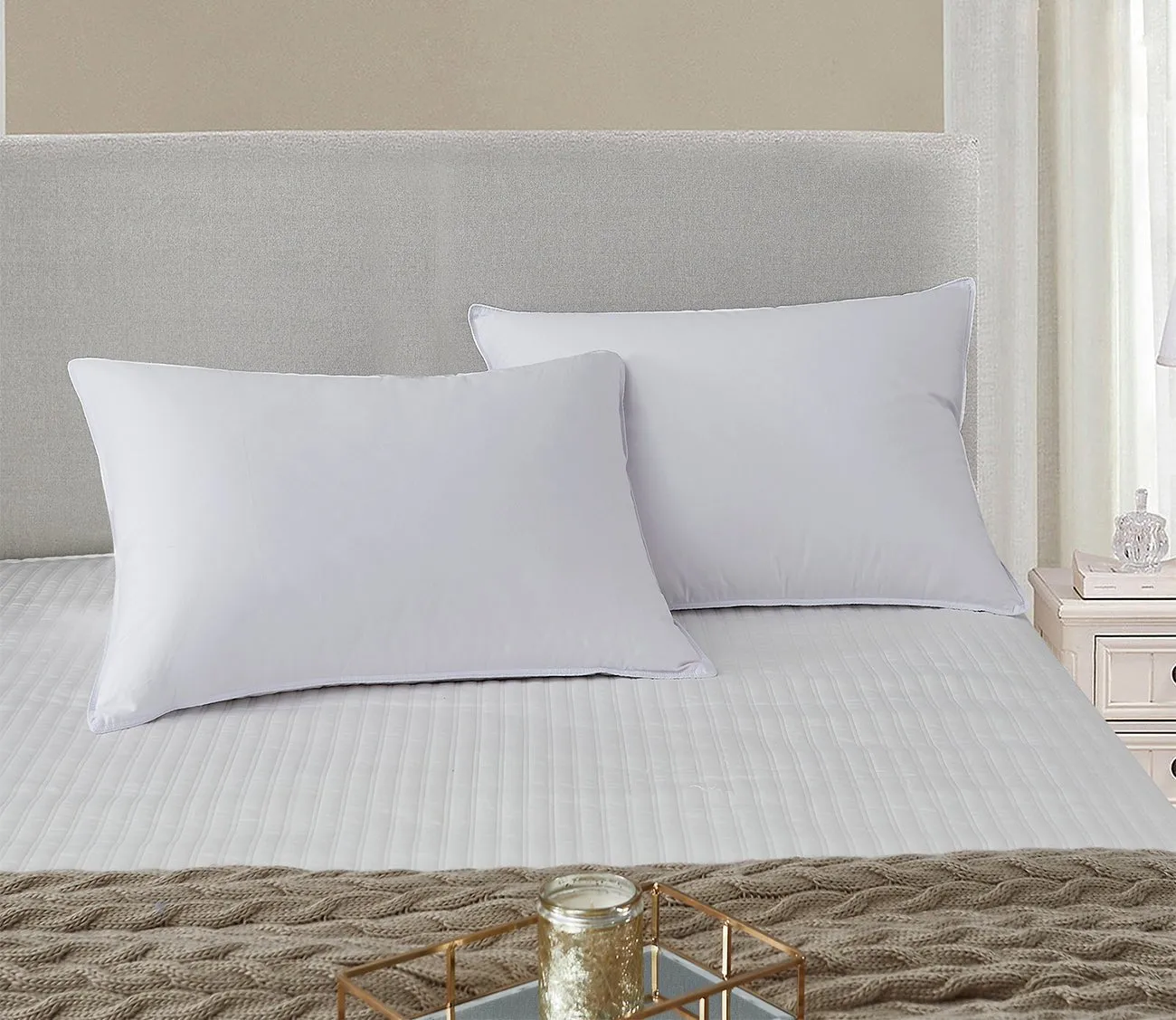 Kathy Ireland Tencel Blend Alternative Pillow 2-Pack