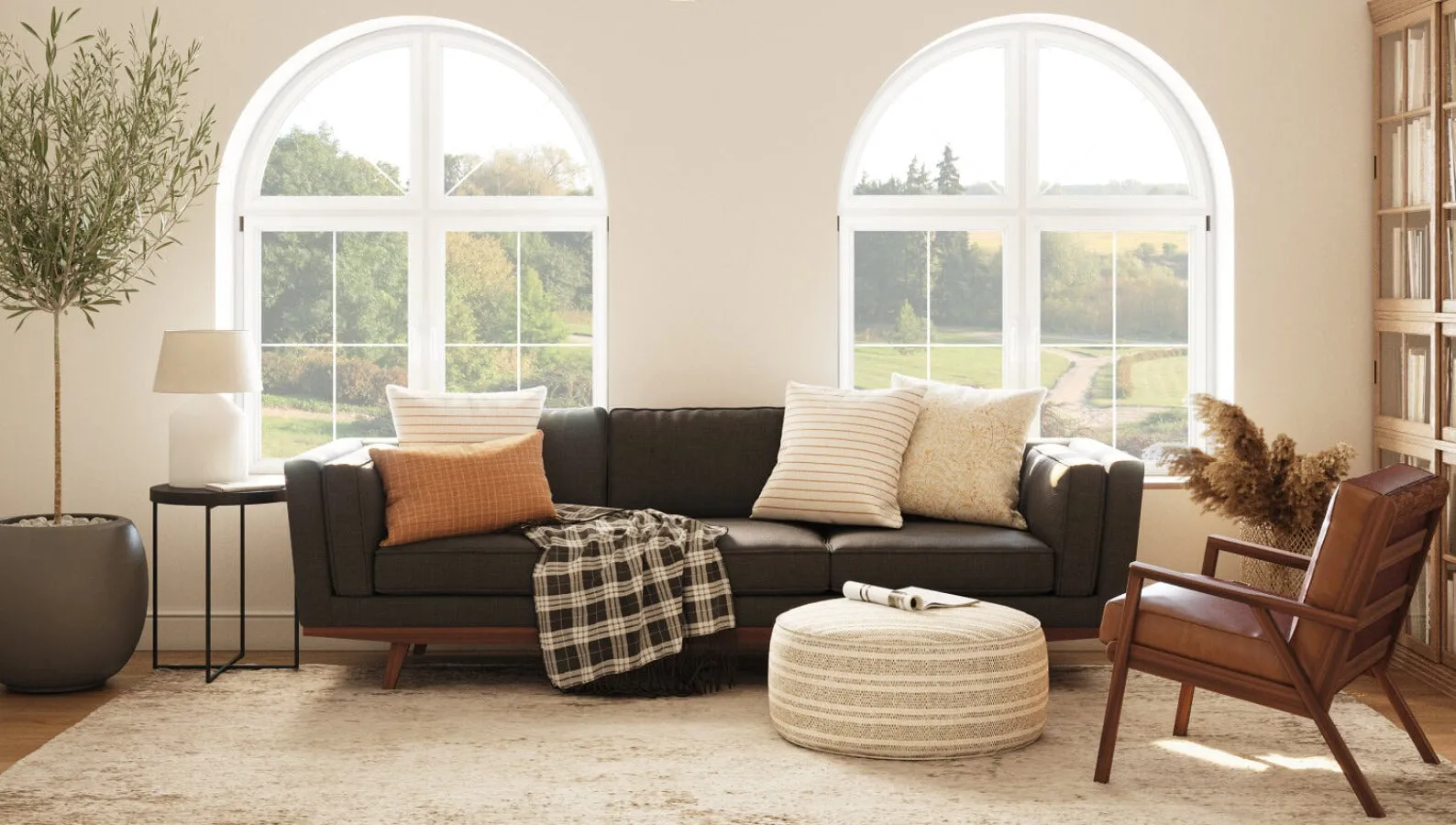 Kirnik Sofa in Natural Latex