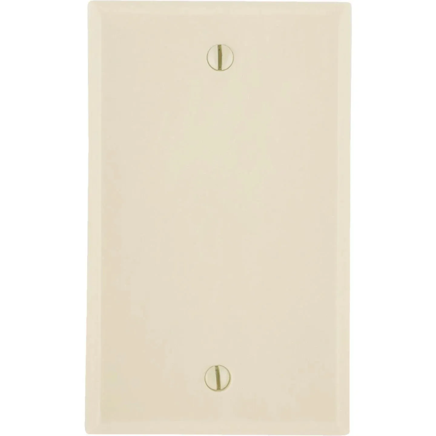 Leviton 1-Gang Standard Thermoset Blank Wall Plate, Ivory