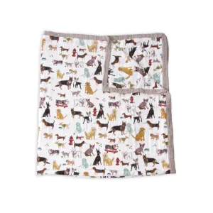Little Unicorn Cotton Muslin Quilted Throw (60"x72") / Woof