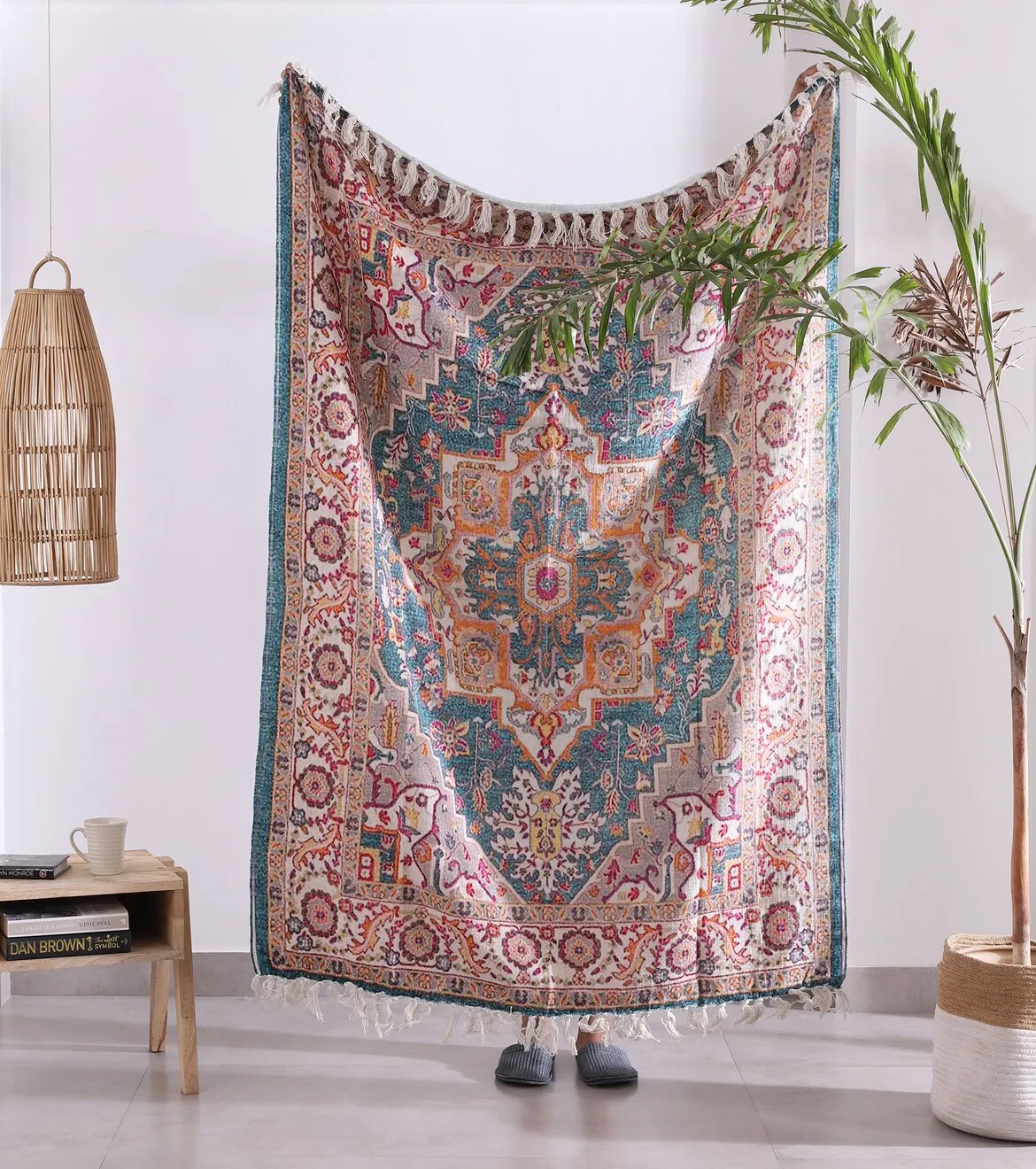 Luxury Wool Rug - Grey Rustic Decor | Versatile Style