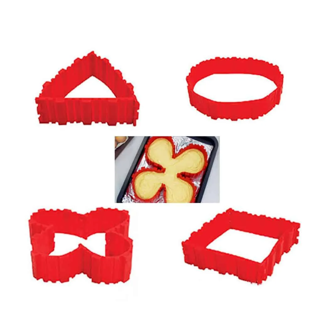 Magic Cake Baking Mold 4 Pcs Set