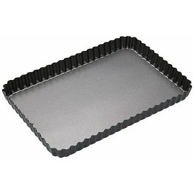 MasterClass Non-Stick Fluted Rectangular Flan Tin