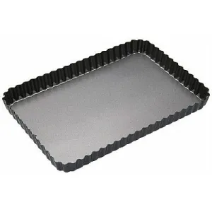 MasterClass Non-Stick Fluted Rectangular Flan Tin