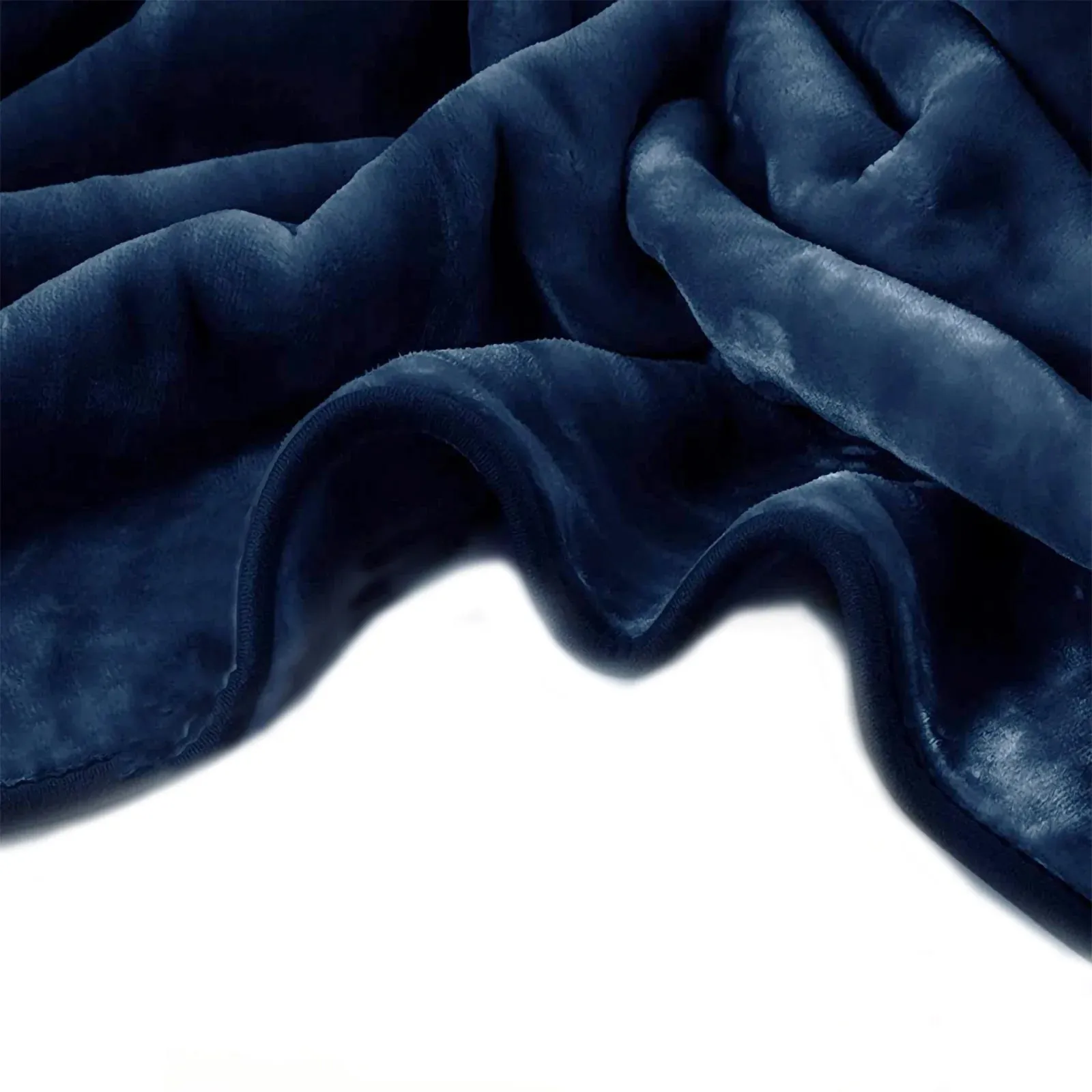 Mink Blanket Winter Warm 750gsm INDIGO by Renee Taylor