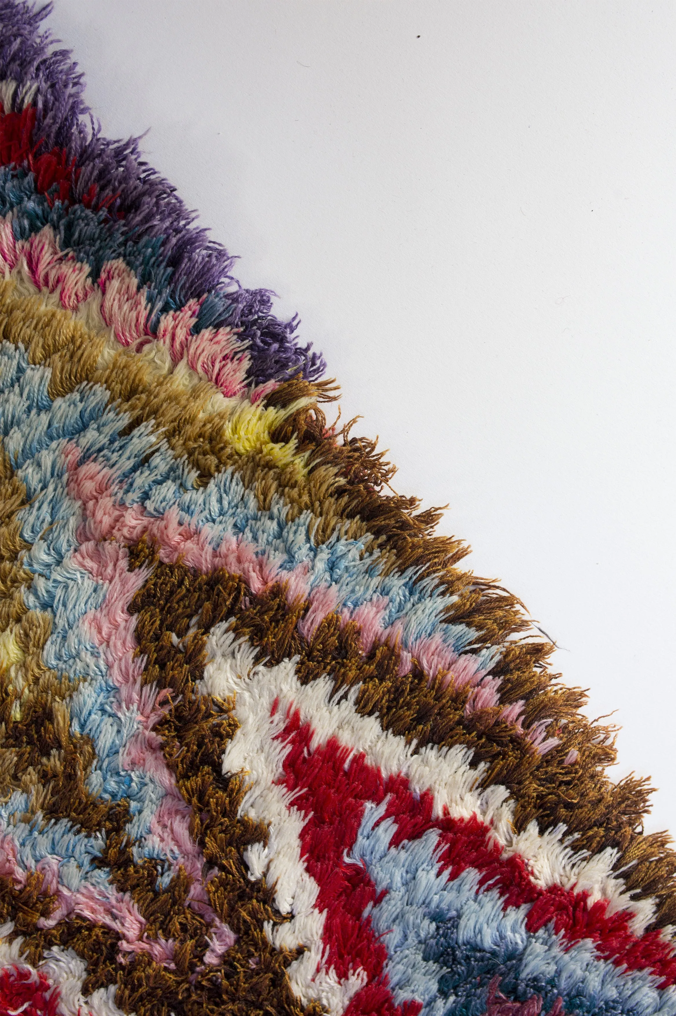 Moroccan Boucherouite Rug