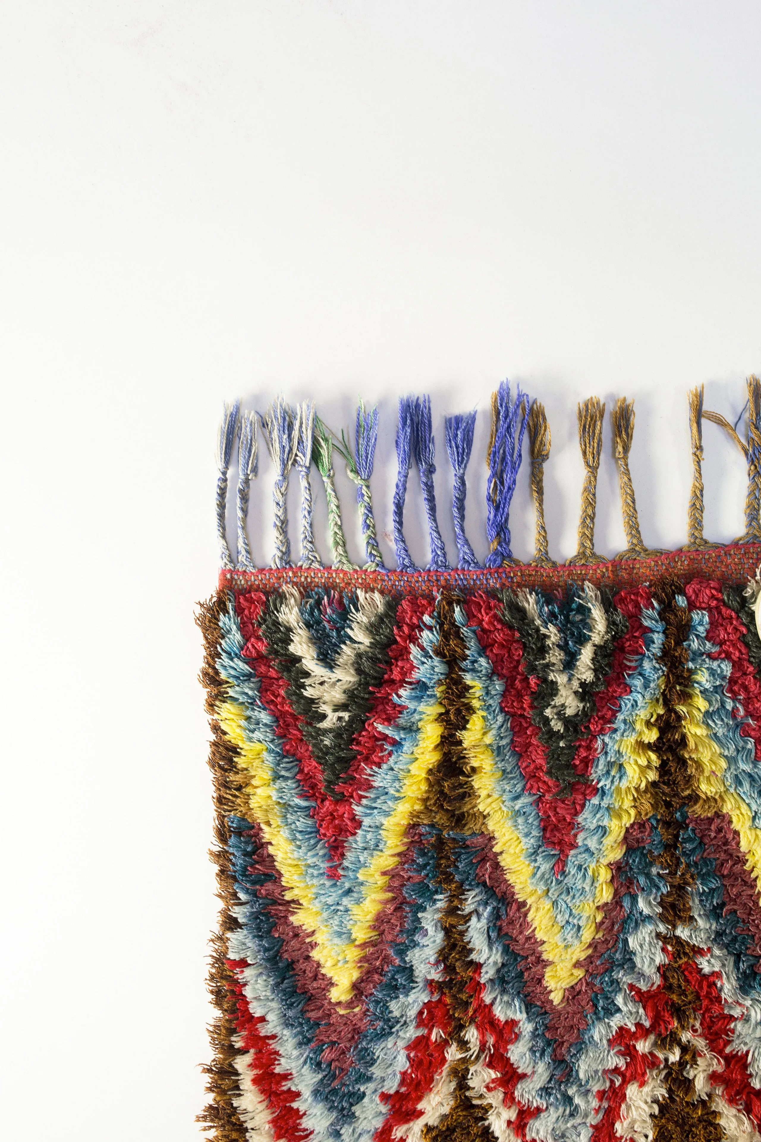 Moroccan Boucherouite Rug