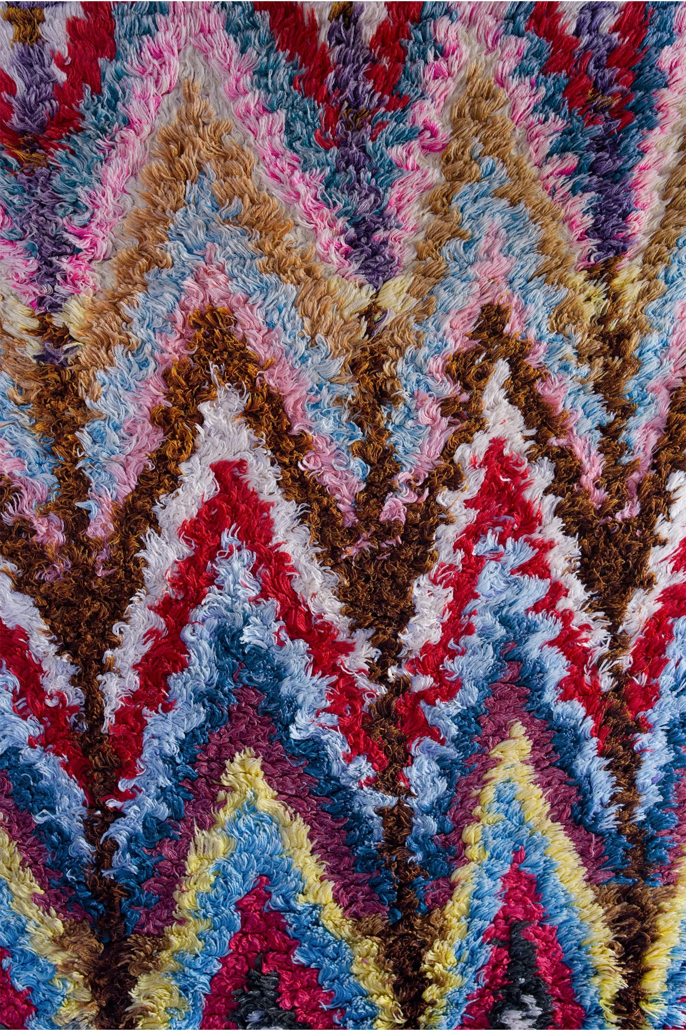 Moroccan Boucherouite Rug