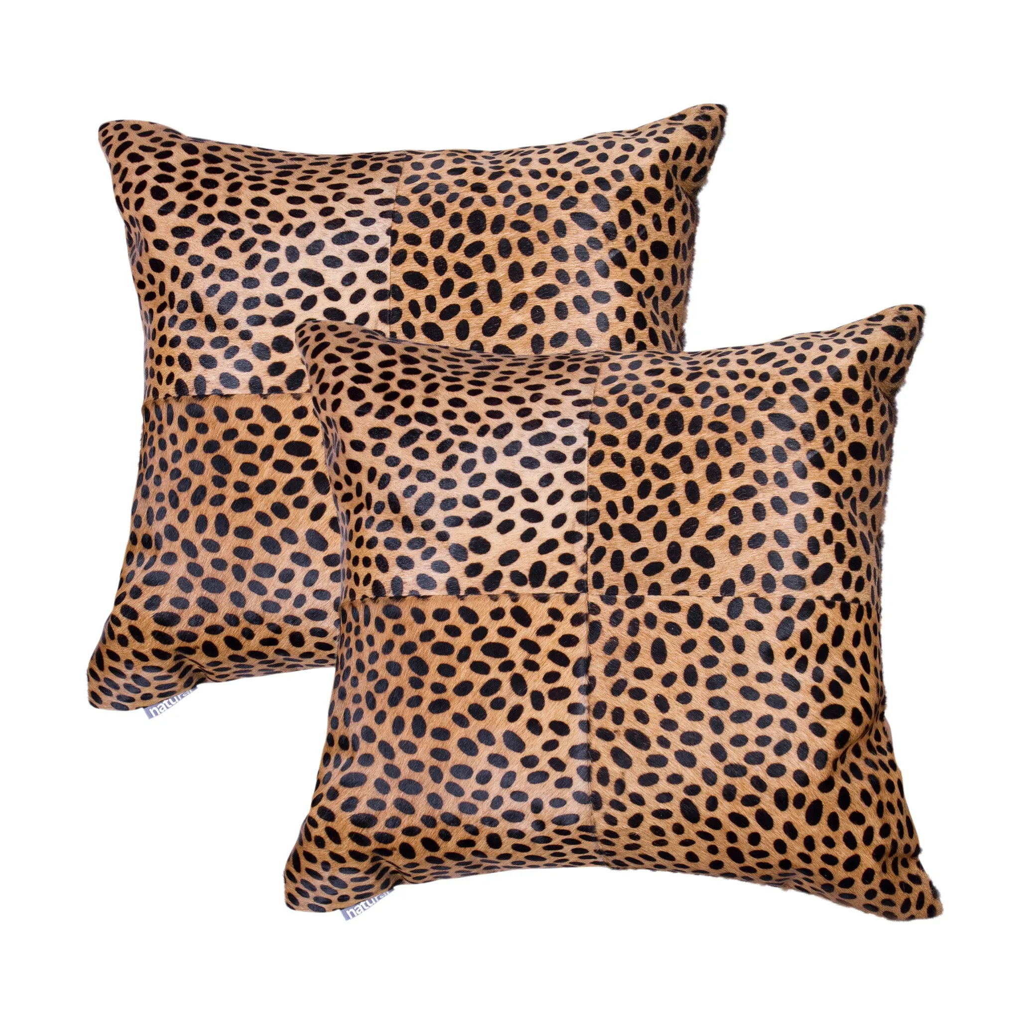 Natural Home Decor Torino Togo Cowhide Pillow-2-Piece
