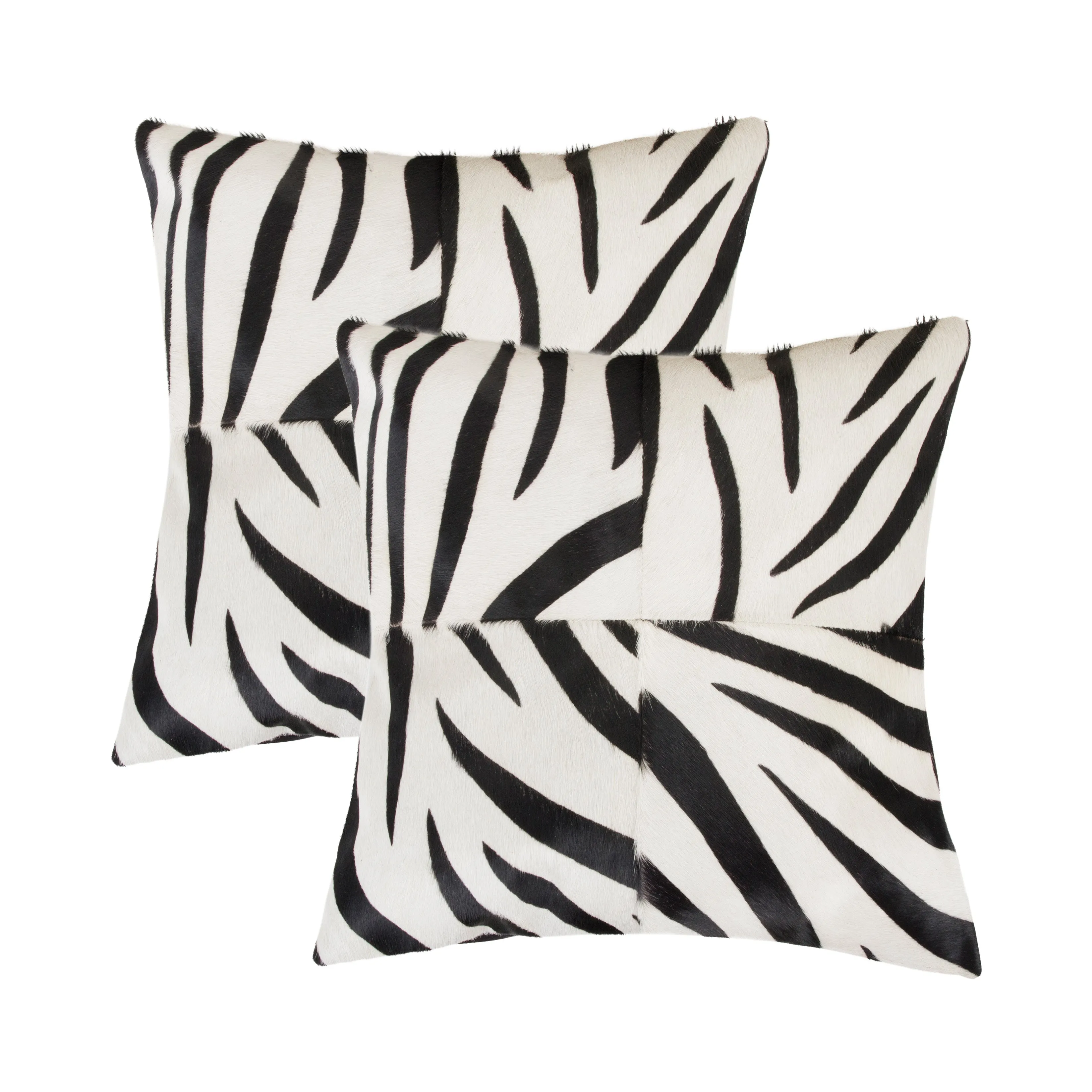 Natural Home Decor Torino Togo Cowhide Pillow-2-Piece
