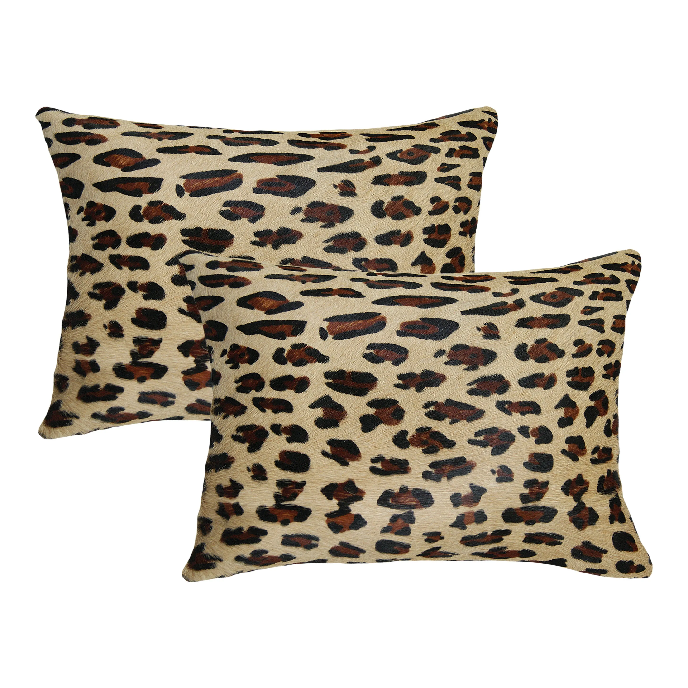 Natural Home Decor Torino Togo Cowhide Pillow-2-Piece