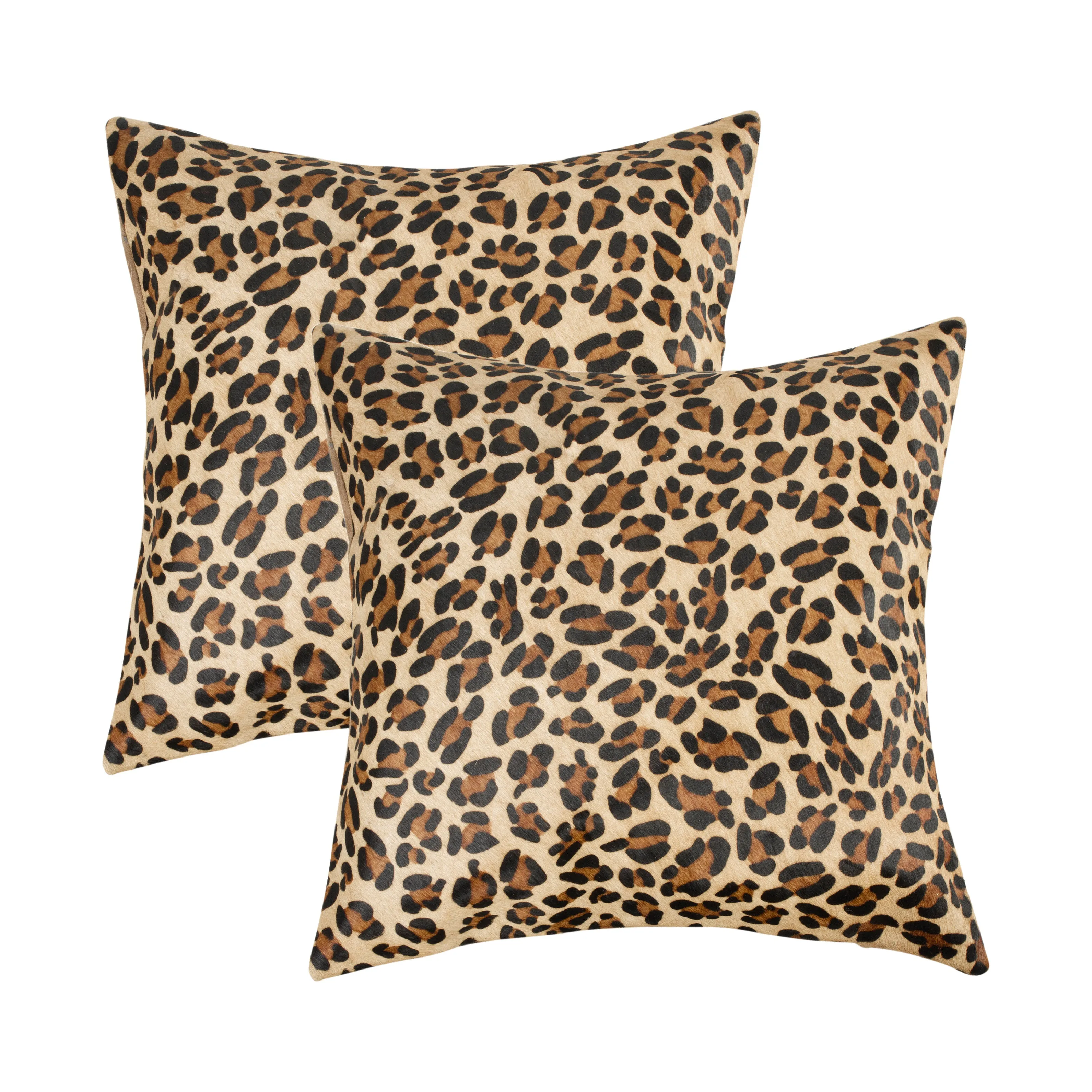 Natural Home Decor Torino Togo Cowhide Pillow-2-Piece