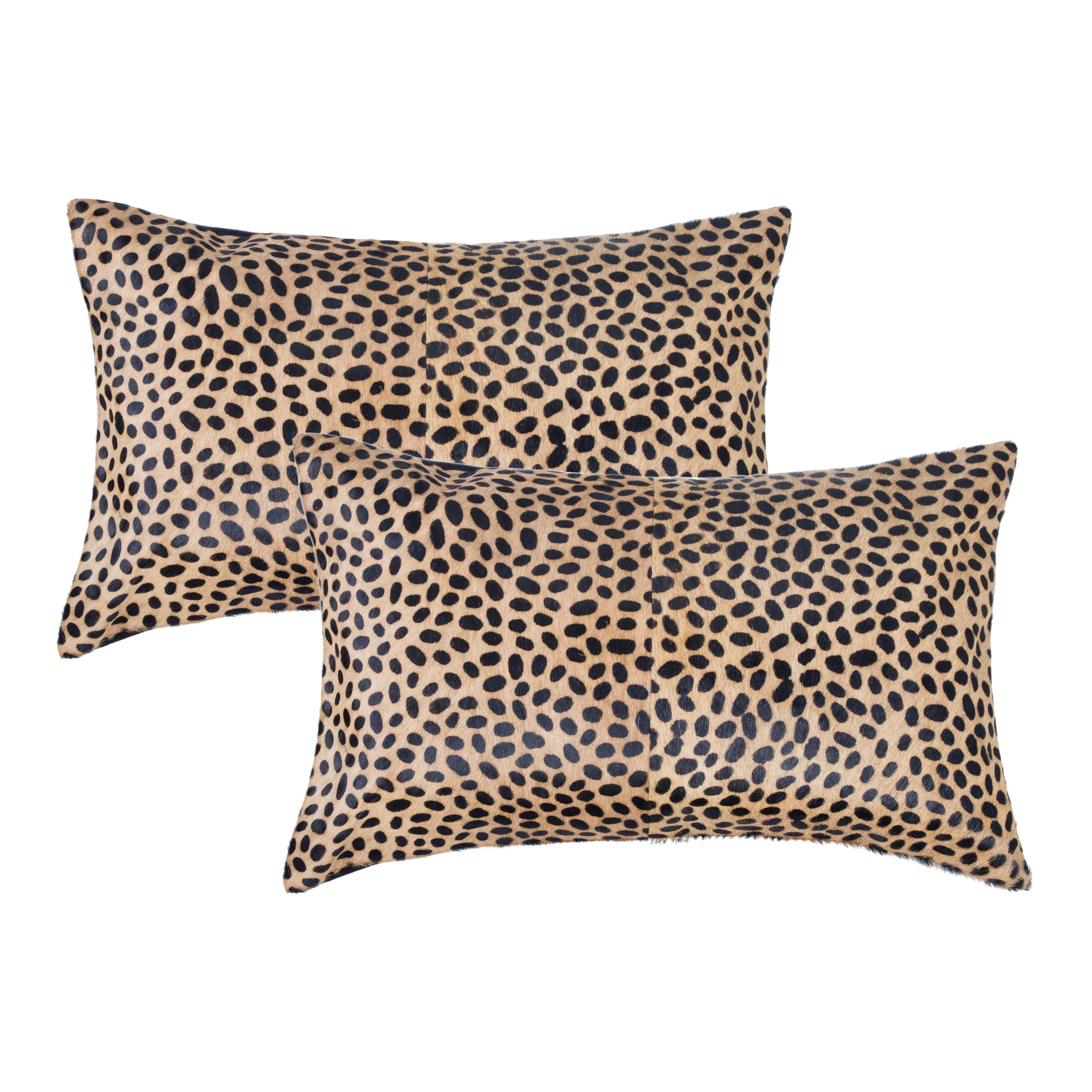 Natural Home Decor Torino Togo Cowhide Pillow-2-Piece