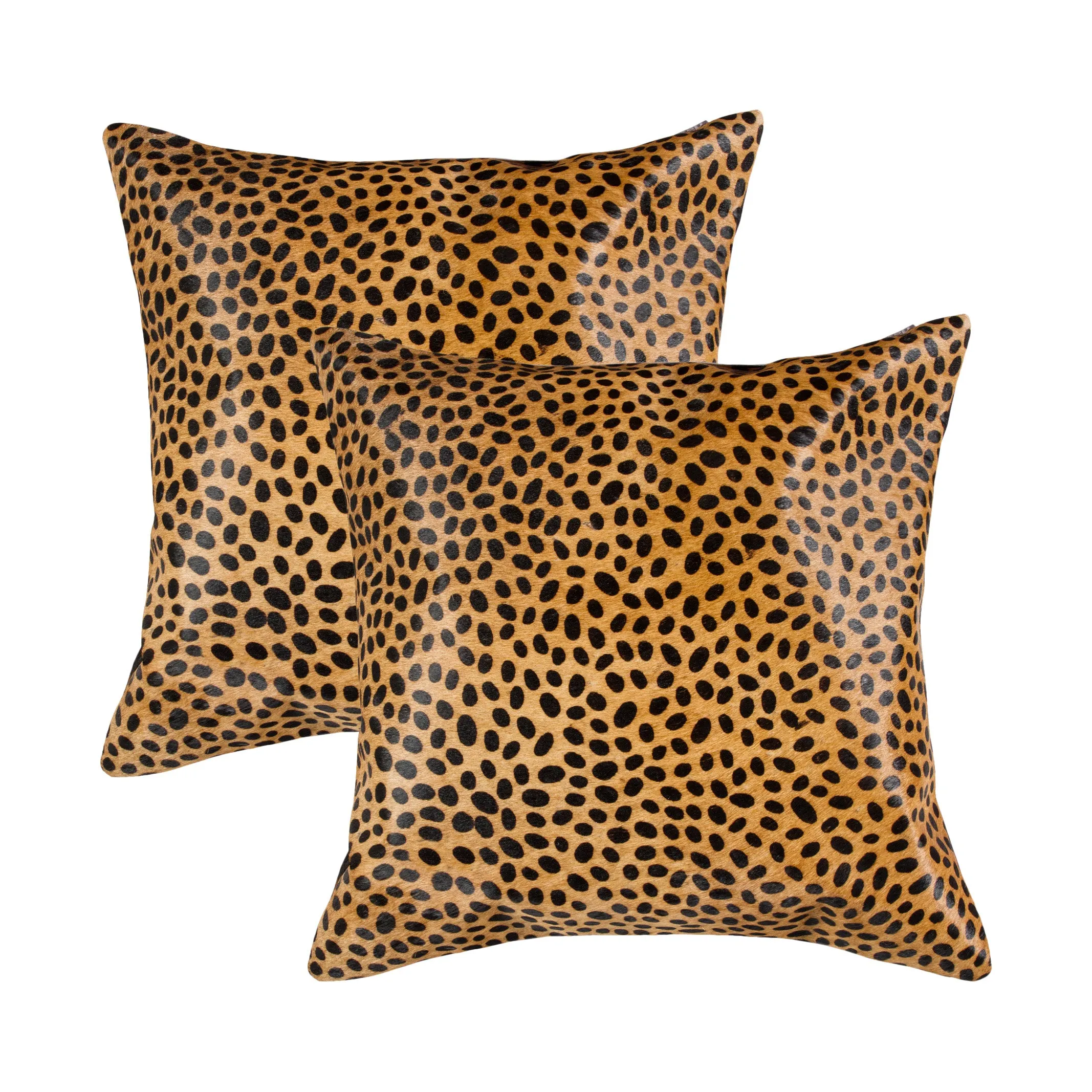Natural Home Decor Torino Togo Cowhide Pillow-2-Piece