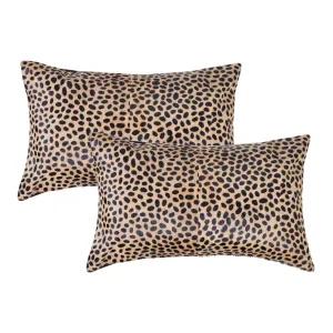 Natural Home Decor Torino Togo Cowhide Pillow-2-Piece