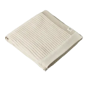 NATURE BABY - PRAIRIE BASSINET BLANKET: OATMEAL MARL
