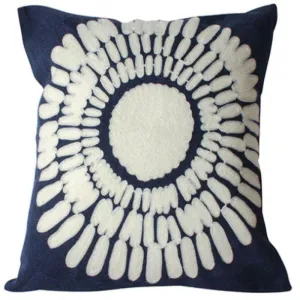 Oma Indigo Cushion - 45cm x 45cm