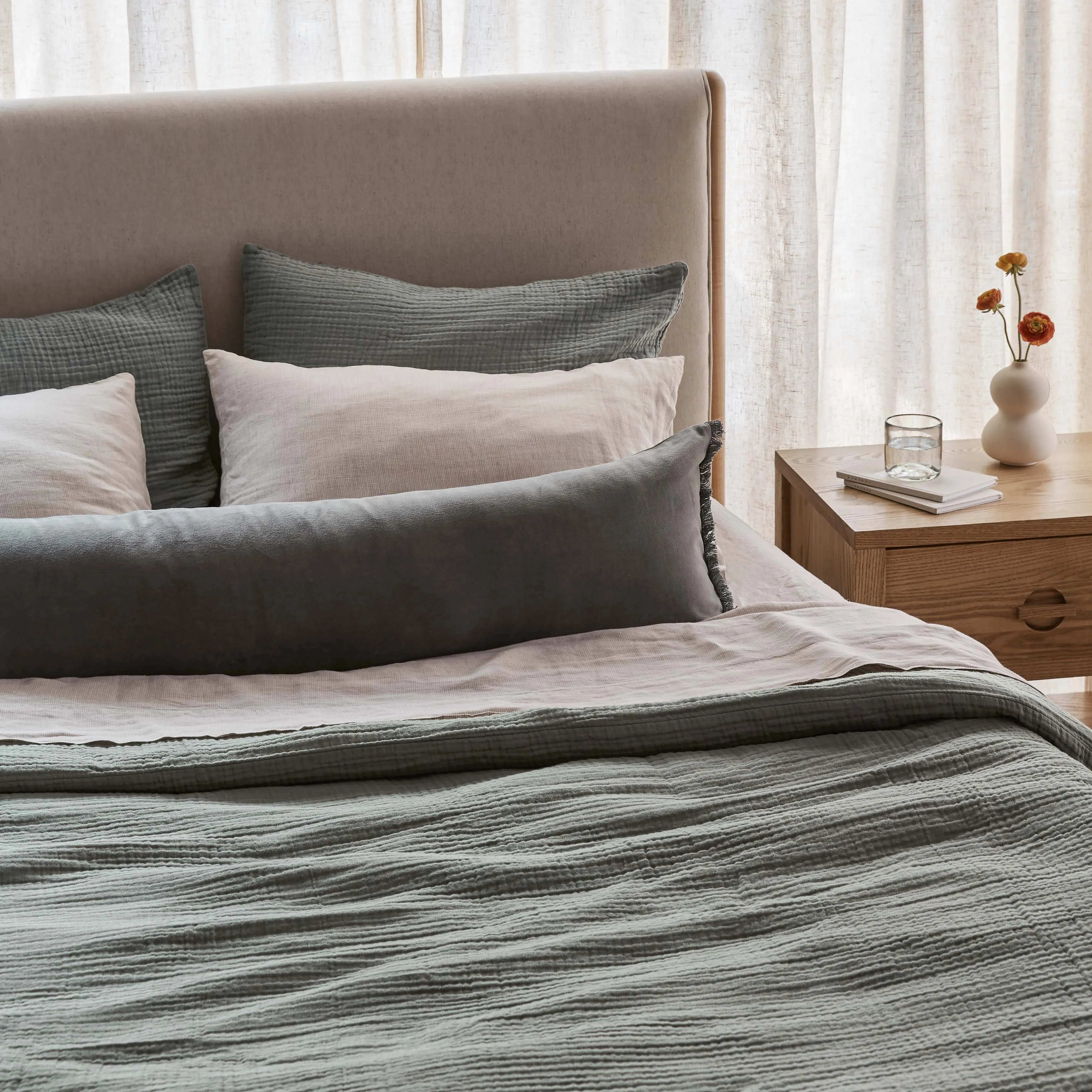 Organic Cotton Gauze Duvet Set