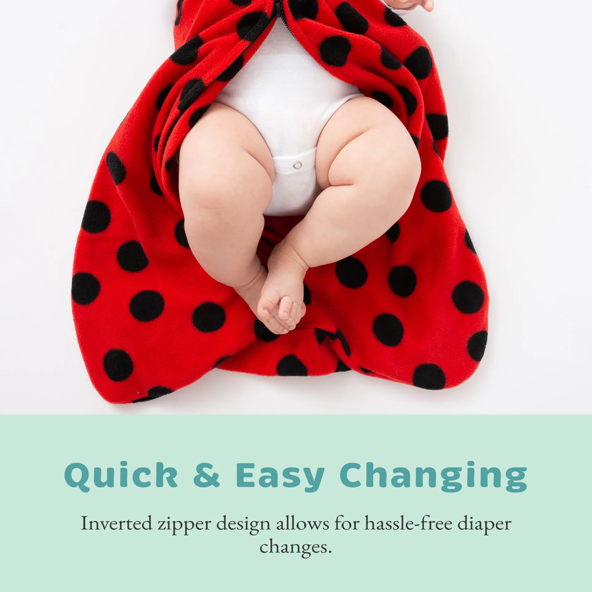 Penguin Baby Fleece Sleep Sack - Infant Wearable Blanket