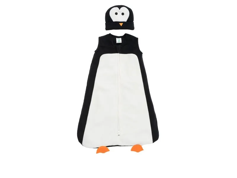 Penguin Baby Fleece Sleep Sack - Infant Wearable Blanket