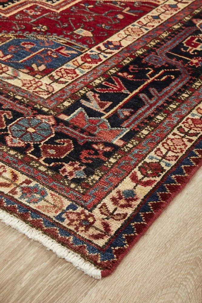 PERSIAN HAND KNOTTED TOYSERKAN RUG 240X142 CM