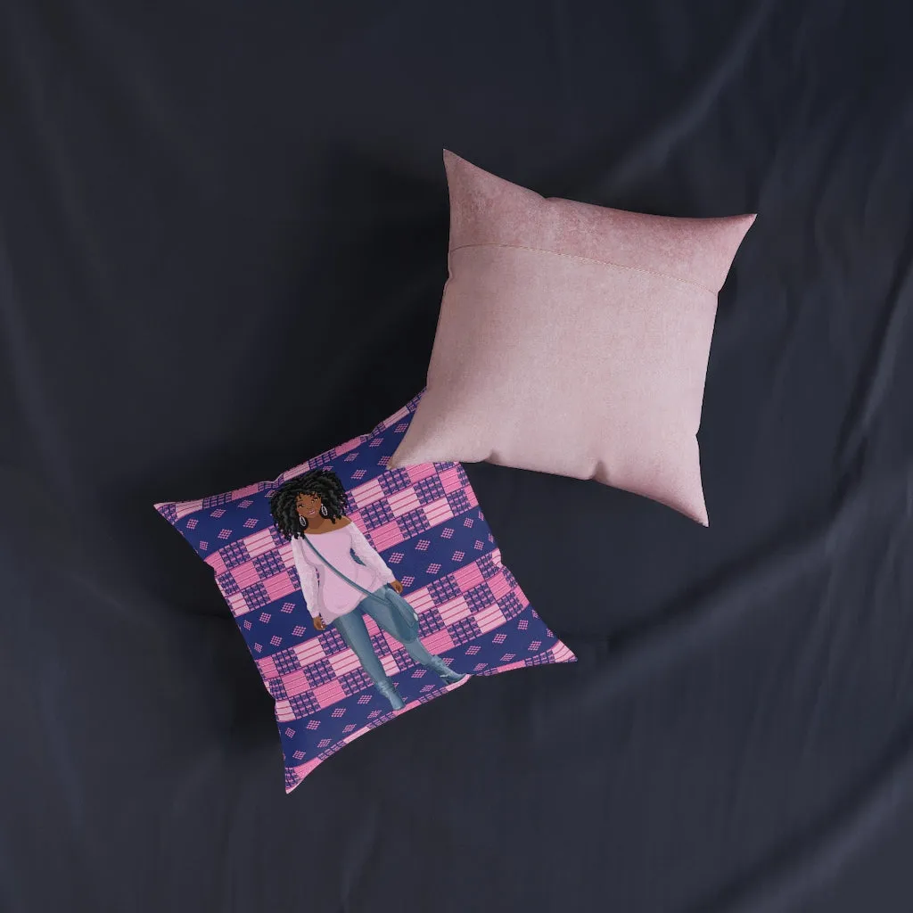 Pink Lady | Square Pillow