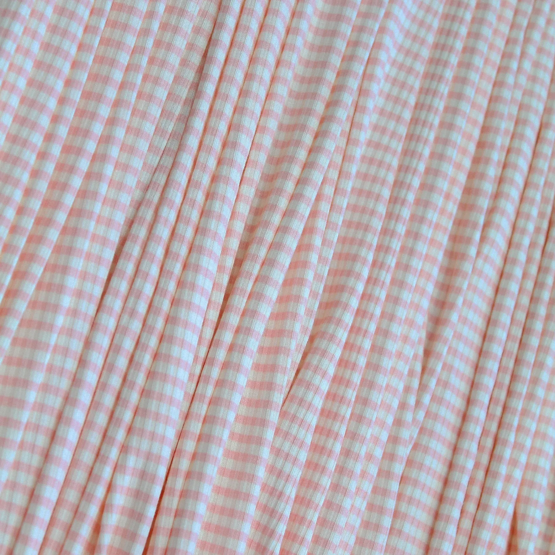 Pink Small Stripe Ribbed Toddler Blanket
