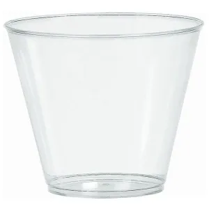 Plastic 9oz Clear Big Party Pack Cups