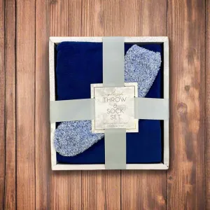 Plush throw & Sock set
