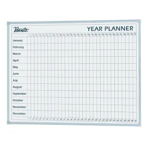 Quartet penrite planner board year 600x900mm