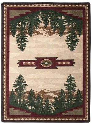 "Autumn Point" Western/Lodge Area Rugs - Choose from 6 Sizes!