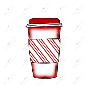 Red drink - clear cast decal