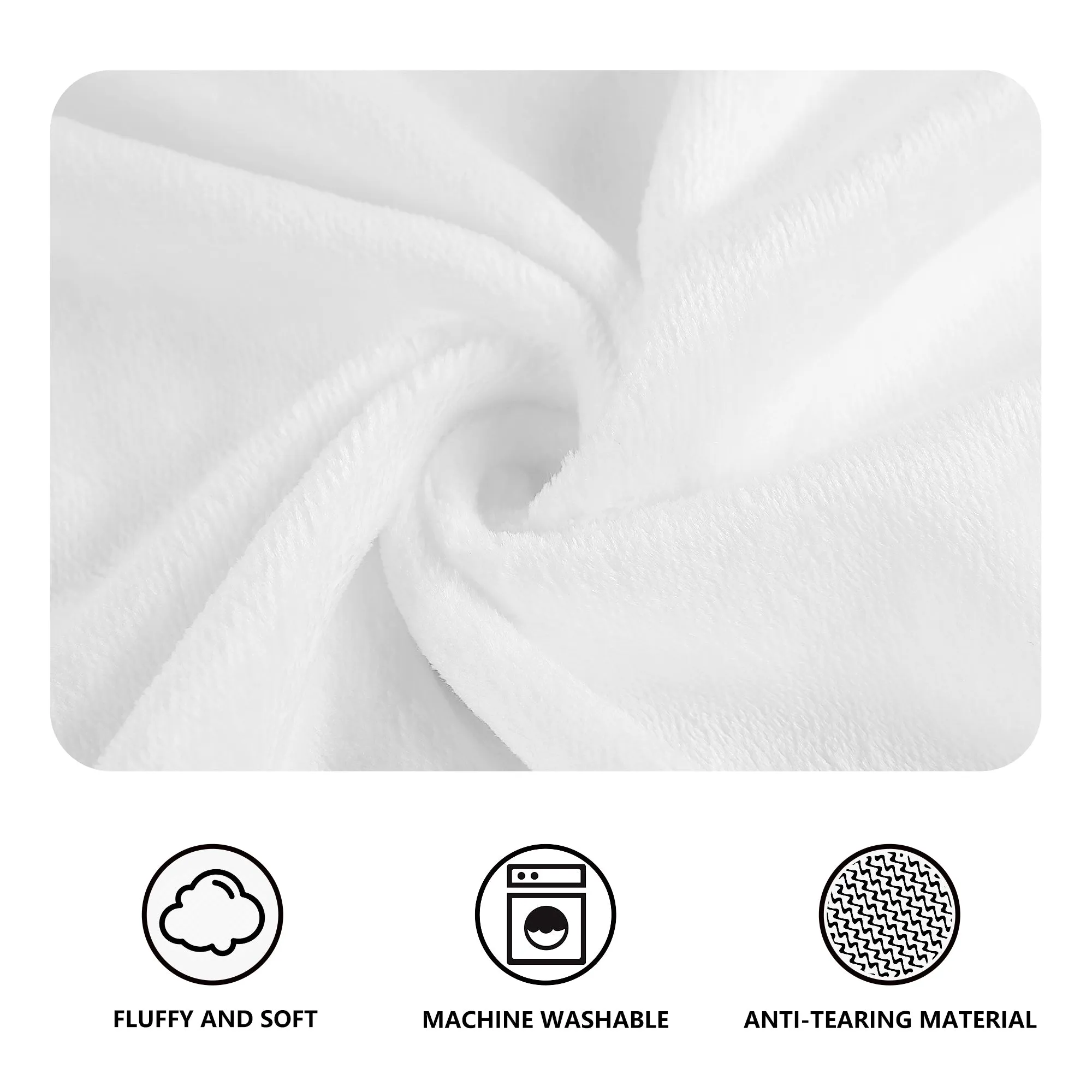 Red Little Hearts Flannel Breathable Blanket 4 Sizes