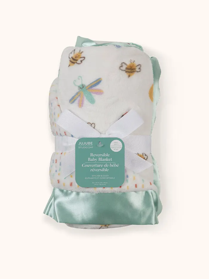 Reversible Baby Blankets - Love Bug