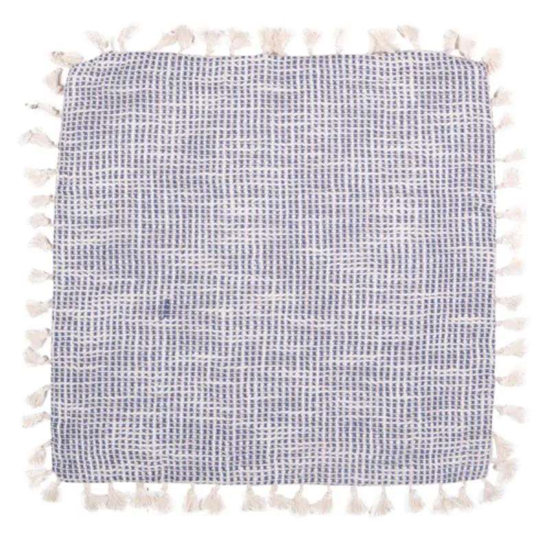 Royal Hand Woven Cotton Slub Cushion - 45cm x 45cm