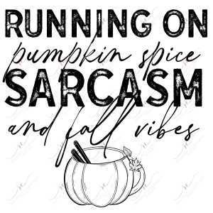 Running on - clear cast decal
