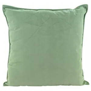 Sage Velvet Cushion - 55cm x 55cm
