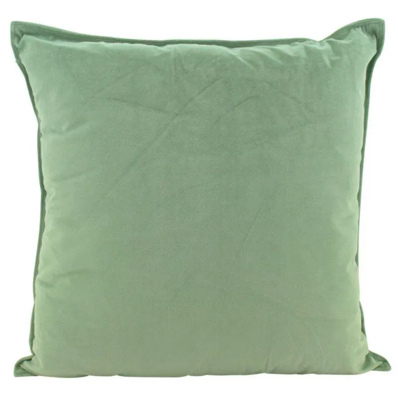 Sage Velvet Cushion - 55cm x 55cm