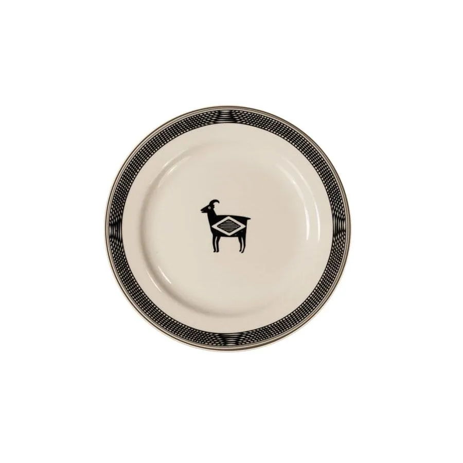Salad Plate - Mimbreño Black & White | Mimbreño