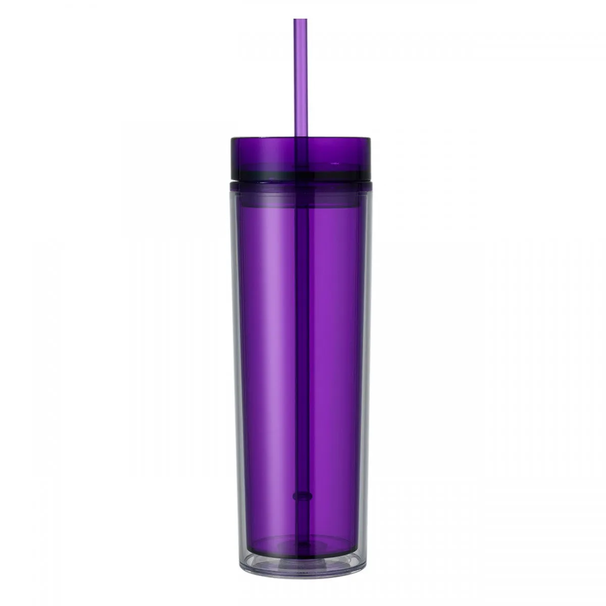 SALE!! Skinny Tumbler - 16 Ounce Skinny Double Wall Tumbler - BPA Free Acrylic Tumbler