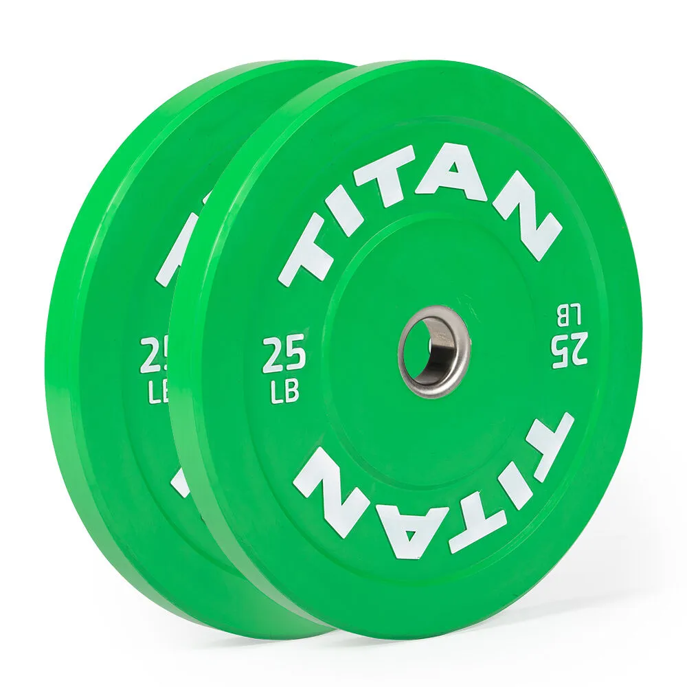 Scratch and Dent, 25 LB Pair Economy Color Bumper Plates