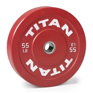 Scratch and Dent, 55 LB Single Economy Color Bumper Plate