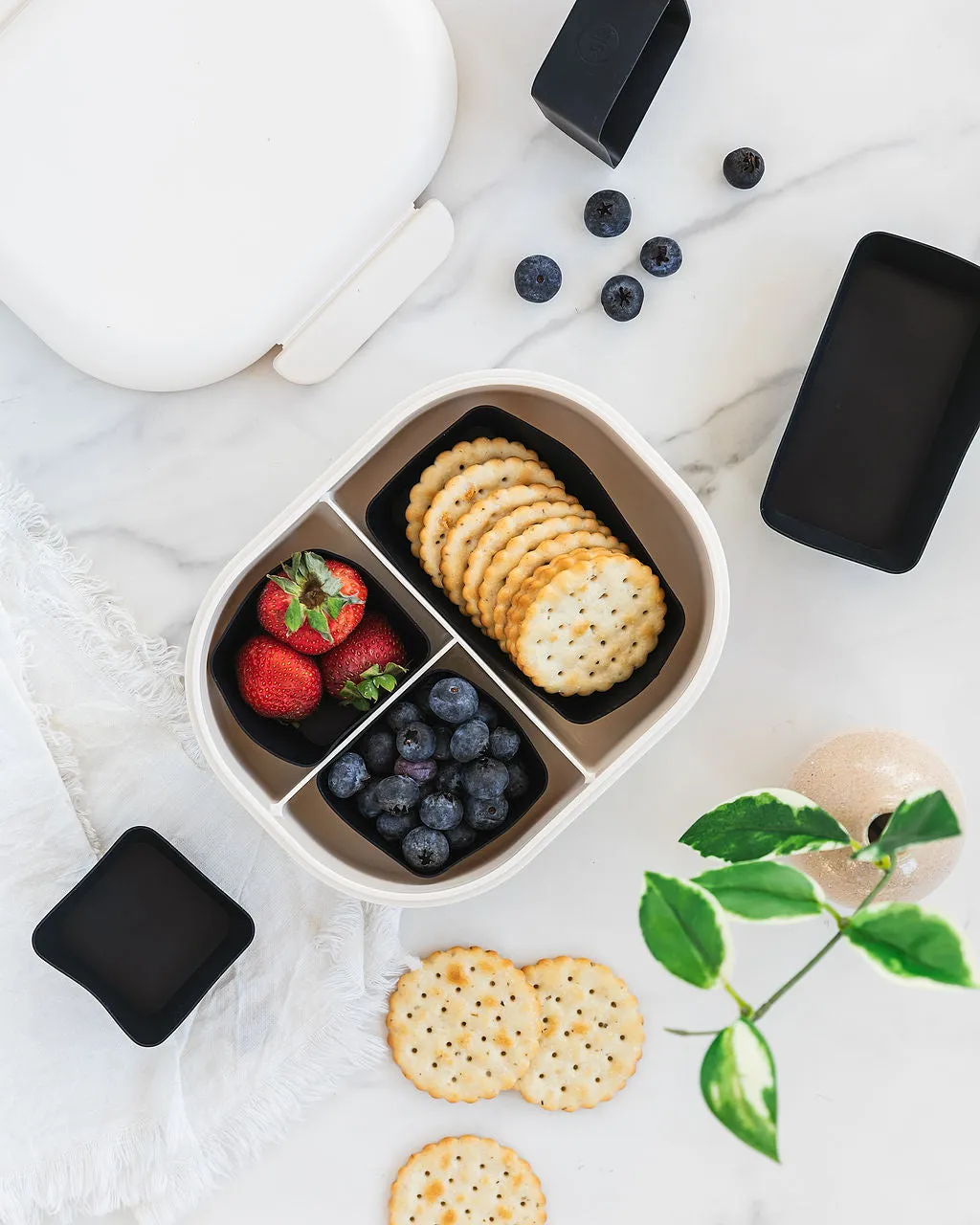 Silicone Baking Cups | Matte Black | Bento