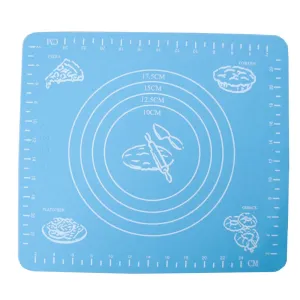 Silicone Baking Mat Sheet Rolling Dough Pastry Cakes Bakeware Oven Pasta Cooking Tools Kitchen Accessories Pink/Blue 29x26cm 1PC